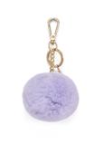 Lilac pompom keychain BRELOK-117A-6A(Z26)