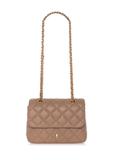 Beige quilted women's handbag TOREC-0932B-81(W25)