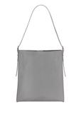 Graphite leather shopper bag TORES-1436-9D(Z26)