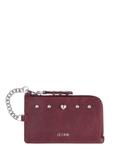 Burgundy women's wallet POREC-0447-4D(Z26)