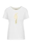 Women's cream t-shirt with oriole TSHDT-0124-12(W24)