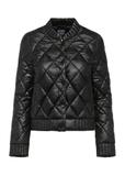 Black transitional women's jacket KURDT-0564-99(W25)