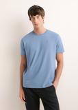 Dark blue men's T-shirt TSHMT-0120-7C(Z26)