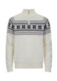 Cream Norwegian pattern men's sweater SWEMT-0133-12(Z24)