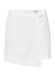 Cream women's skirt-shorts SZODT-0008-12(W25)