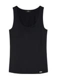 Black women's tank top BLUDT-0179-99(Z24)