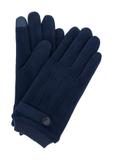 Navy blue insulated men's gloves REKMS-0077-69(Z24)