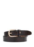 Brown leather women's belt PASDS-0333-90(Z25)