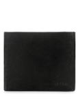 Classic black men's wallet without clasp PORMS-0206-99(Z24)