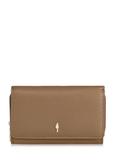 Large beige leather women's wallet PORES-0801C-81(Z23)