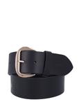 Black wide leather women's belt PASDS-0349-99(Z26)