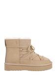 Women's snow boots in cool beige color BUTYD-1221-1K(Z26)