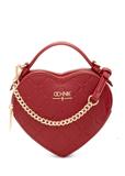 Red heart-shaped handbag TOREC-1154-4B(W26)