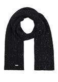 Black women's scarf with sequins SZADT-0220-99(Z26)