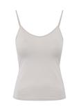 Beige women's tank top BLUDT-0175-80(Z24)