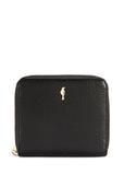Black leather women's wallet PORES-0972-99(Z25)