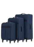 Set of suitcases on wheels 19'/24'/28' WALNY-0040-69(W24)