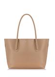 Dark beige women's shopper bag TOREC-0938-1C(W26)
