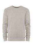 Beige cotton men's sweater SWEMT-0163-81(W25)