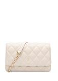 Cream small quilted women's handbag TOREC-1033-0B(W26)