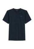 Men's navy blue T-shirt TSHMT-0134-68(Z25)