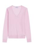 Light pink women's sweater SWEDT-0250-34(Z25)