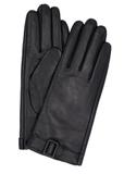 Black women's leather gloves REKDS-0104-99(Z26)