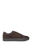 Dark brown leather sports shoes BUTYM-0503A-1I(W26)
