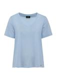 Light blue basic women's t-shirt TSHDT-0120-60(W25)