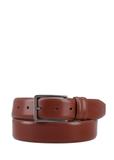 Cognac men's leather belt PASMS-0284-1F(Z26)