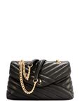 Women's leather handbag in black color TORES-1285-99(W26)
