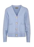 Blue women's cardigan KARDT-0040-62(W24)