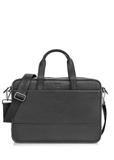 Black leather men's bag TORMS-0448-99(W25)