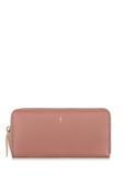 Large pink leather women's wallet PORES-0800A-31(W23)