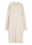 Beige women's dress SUKDT-0260-1A(W26)