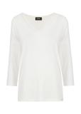 White women's blouse BLUDT-0156-11(W24)