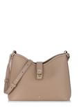 Beige imitation leather handbag for women TOREC-0883-81(W24)