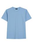 Blue men's T-shirt TSHMT-0120-7B(W26)