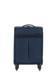 Small suitcase on wheels WALNY-0040-69-19(W24)