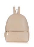 Beige leather women's backpack TORES-0898C-80(W25)