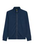Men's navy blue cotton hoodless sweatshirt BLZMT-0061-69(W25)