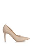 Beige leather women's stilettos BUTYD-0710-80(W24)