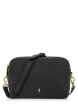 Black leather women's handbag TORES-0732C-99(W25)