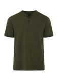 Men's khaki polo shirt POLMT-0061-55(W25)