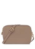 Beige leather handbag for women TORES-0732B-81(W24)
