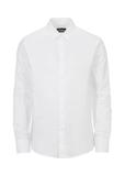 White men's slim shirt KOSMT-0302-11(Z24)