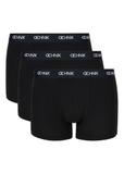 Black tri-pack of men's boxer shorts ZESMB-0001-99(W24)