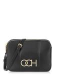 Black women's handbag with OCHNIK logo TOREC-0205C-97(W24)