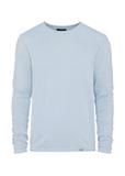 Blue cotton men's sweater SWEMT-0100-62(W24)