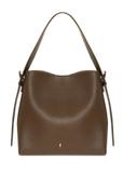 Brown women's shopper bag TOREC-0903A-82(W25)